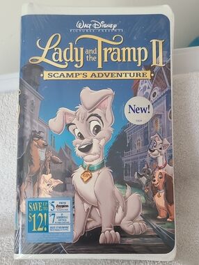 Disney Lady and the Tramp II: Scamp's Adventure - Blue Cover